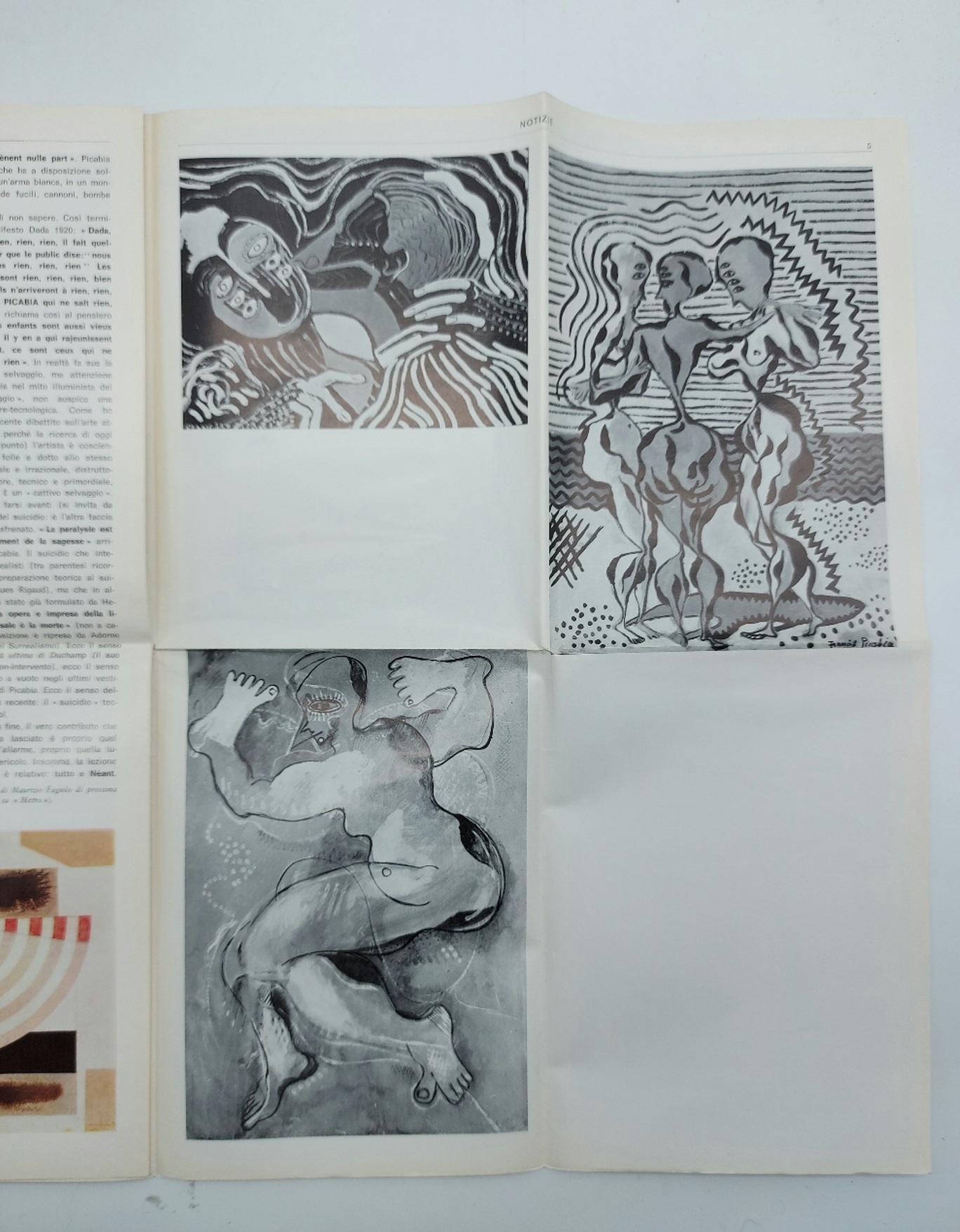 Picabia. Opere dal 1917 al 1950. Notizie 1/2 dal 10 ottobre al 15 novembre 1969